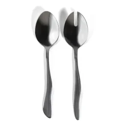 Byon Waverly salad cutlery 2 pieces, Stainless steel Silver-coloured Hot