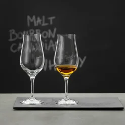 Spiegelau Whisky sniffer glass short. 2-pack, clear Transparent New