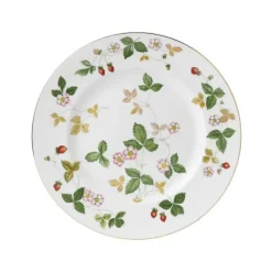 Wedgwood Wild Strawberry plate, Ø 23 cm MultiWhite New
