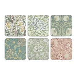 Pimpernel William Morris coaster 6-pack, Mix & Match Multi Clearance