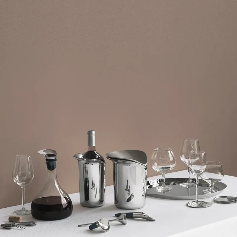 Georg Jensen Wine cooler, 22 cm Silver-coloured Best