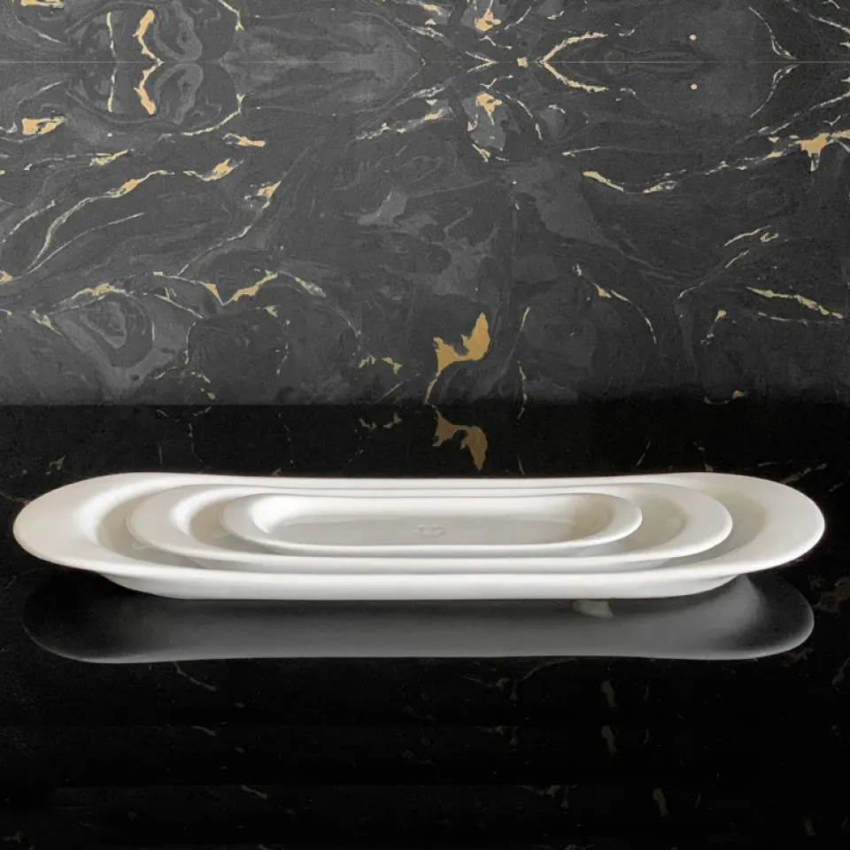 Kay Bojesen WING saucer 3 pieces, White Discount