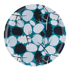 Åry Home Winter Tree round tray, Ø 38 cm BlueMultiWhite Sale