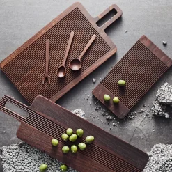 MUUBS Yami serving tray 14x26.5 cm, Brown Clearance