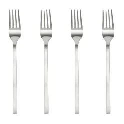 OYOY Yuka fork 4-pack, Brushed Steel Silver-coloured Discount