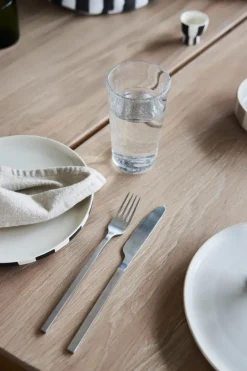 OYOY Yuka fork 4-pack, Brushed Steel Silver-coloured Discount