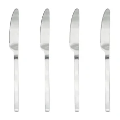 OYOY Yuka Knife 4-pack, Brushed Steel Silver-coloured New