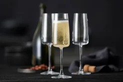 Lyngby Glas Zero champagne glass 30 cl 4-pack, Crystal Transparent Outlet