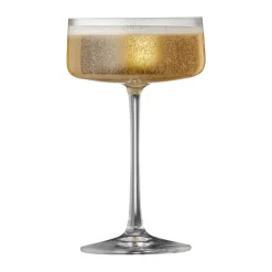 Lyngby Glas Zero champagne glass coupe 26 cl 4-pack, Crystal Transparent Discount