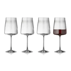 Lyngby Glas Zero red wine glass 54 cl 4-pack, Crystal Transparent Online