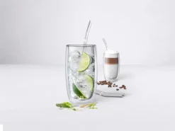 Zwilling Sorrento straws with bend 4-pack, Clear Transparent Sale