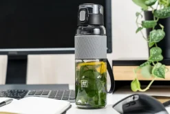 Zwilling water bottle 68 cl, Gray tritan Grey Outlet